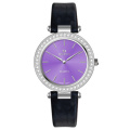 Woman's Iced Diamond Bezel Quartz Wrist Watch