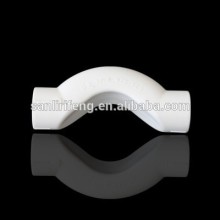 20mm PPR green and white round curved pipe