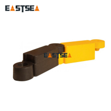 Black & Yellow Rubber 400MM Length Road Separator