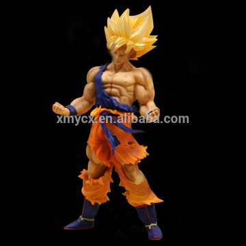 Resin custom made cartoon characters dragonball z action figures