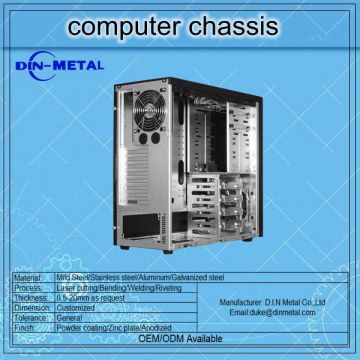 OEM Sheet Metal Stamping & Assembling Service Custom Made Computer Chassis Laptop Chassis