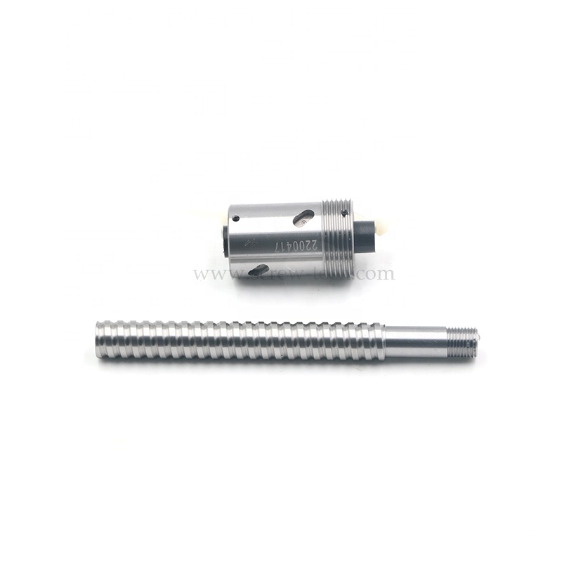 Precision Miniature Ball Screw With Triangular Thread Nut