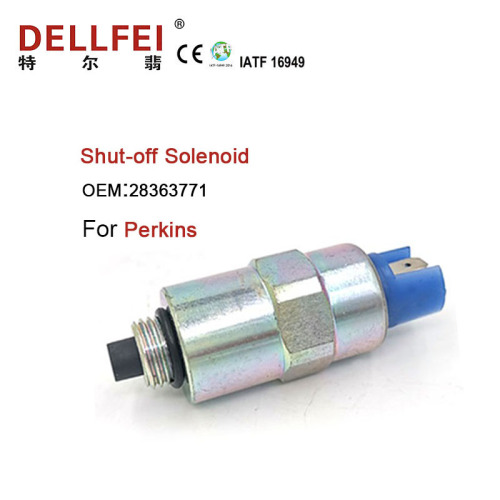 100% New Shut-off Solenoid 28363771 For Perkins