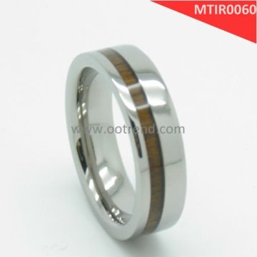 Wood inlay ring gay couple ring for men couple