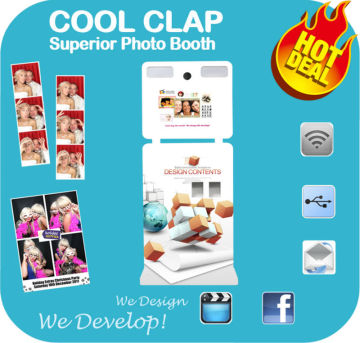 Adverting Photo Kiosk Booth For Promotion