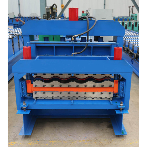 Galvanized Double Deck Metal Roof Panel Machine