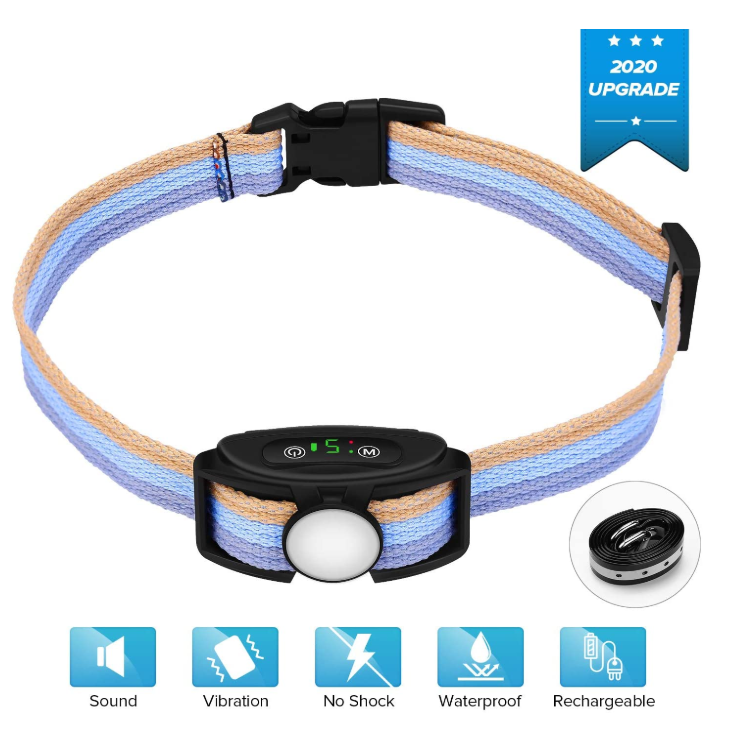 Adjustable Mode Dog Anti Barking Collar