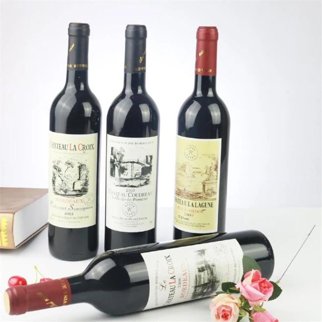 Processing Custom Wine Bottle, Non-Transparent Wine Bottle, Glass Wine Bottle