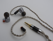 Monitor Earbuds with Dual Drivers& MMCX Detachable Cables