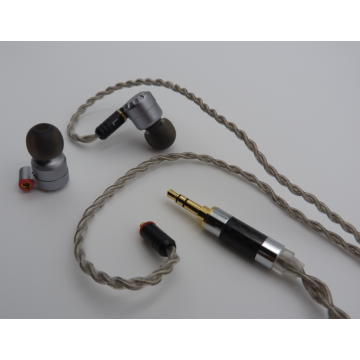 Monitor Earbuds with Dual Drivers& MMCX Detachable Cables