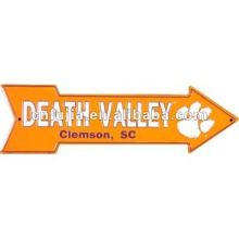 Metal Arrow Sign,Amusement park road directional arrow sign