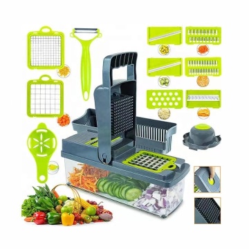 In Stock Kitchen Veggie Chopper: Vegetable Cutter, Slicer, Onion Dicer Machine