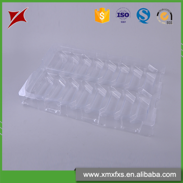 Blister PET transparent disposable plastic electronic packaging tray