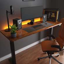 Walnut Home Office Lifting Secretária