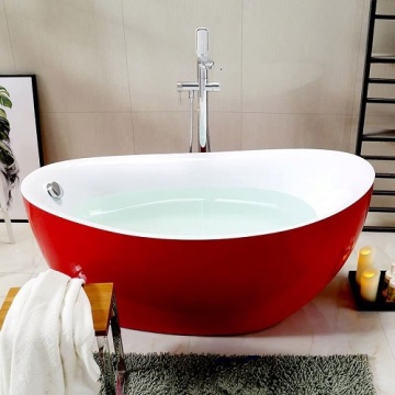 Luxury Freestanding Simple Bathtub For Adults