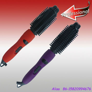 purple black red soft touch color hair ceramic ionic styling tool