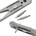 Pocket personnalisé Multi Survival Titanium EDC Pry Bar