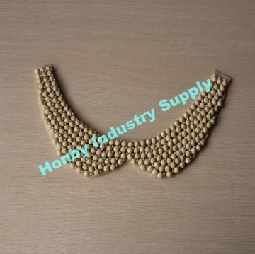 Acrylic Beaded Neckline for Garment