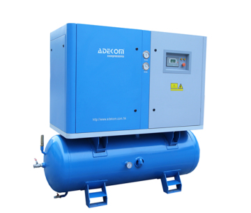 Industrial 500L Horizontal Tank Air Cooled Compressor