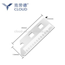 stainless steel blades with protective net