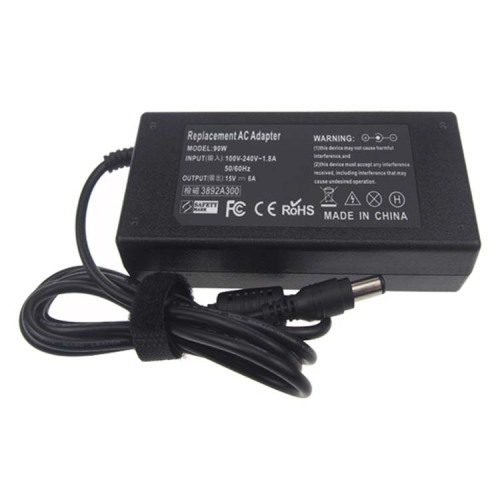 15V 6A 90W bärbar nätadapter för Toshiba