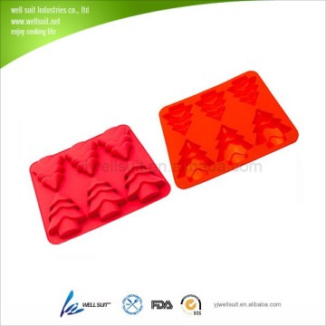 Food grade christmas silicone baking mould