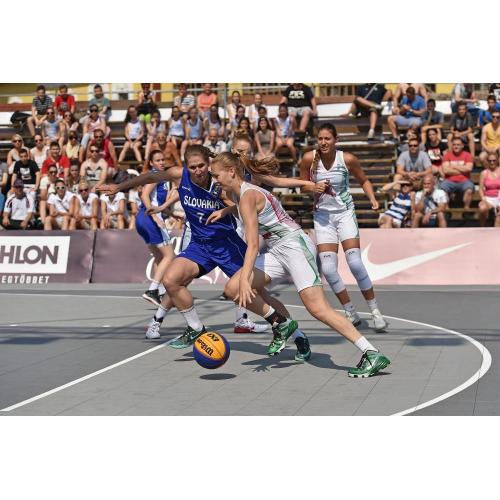 FIBA 3x3 Enlio SESインターロックアウトドアスポーツコートタイル27