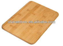 Rectangle shape bamboo index chopping board wholesale