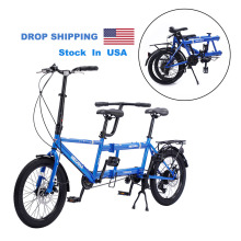 Wholesale 20 Inch Steel Frame Shimao 7 Speed Tandem Bike - Bulk Multi-Person Folding Bikes