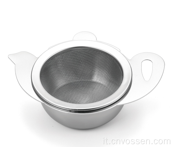 Infusore per tè a forma di tazza di teiera