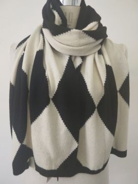 WOOL CASHMERE  SCARF