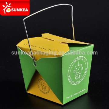 Disposable take out Fast food container/ Food pail