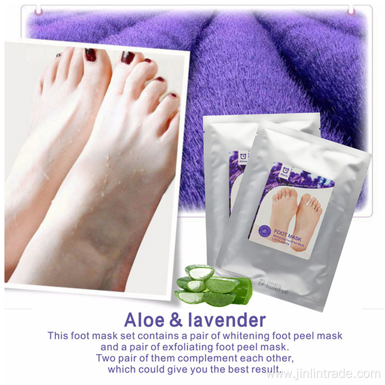 Private Label Exfoliating Hydrating Foot Mask