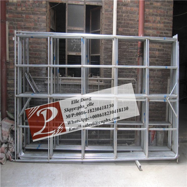 hot galvanized used horse fence corral panels