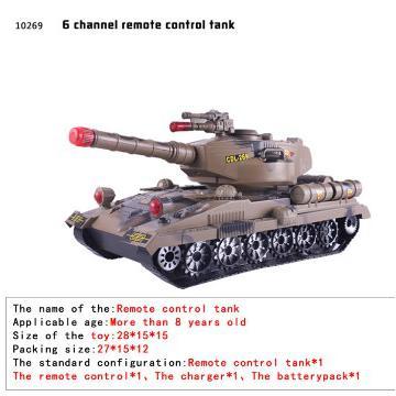 Radio control tank