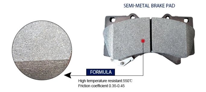 Auto brake shoes for Volkswagen