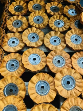 Hardware grinding and polishing hemp fiber polishing wheel