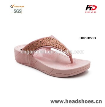 Women thick sole flip flops