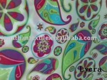 printed your own design nylon/spandex swimwear , sportswear fabric manufacturer