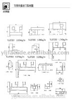 aluminum profile for sliding door Construction door
