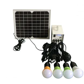 10w Mini Indoor Solar Light Kits