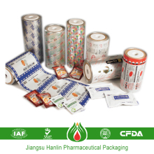 Foil tablet packaging printed composited Film