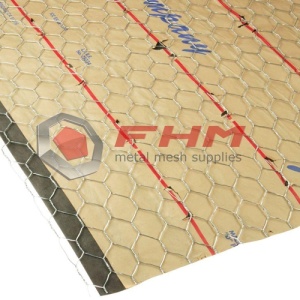 Galvaniserad hexagonal Stuck Netting 36 &quot;x 150&quot;