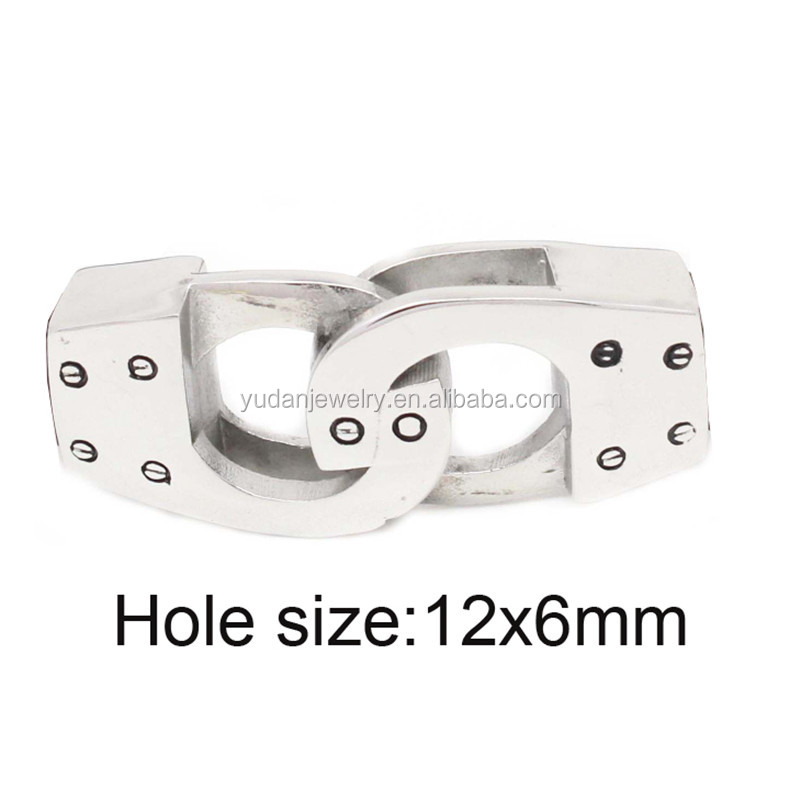 China Manufacturer Wholesale Stainless Steel jewelry finding connector