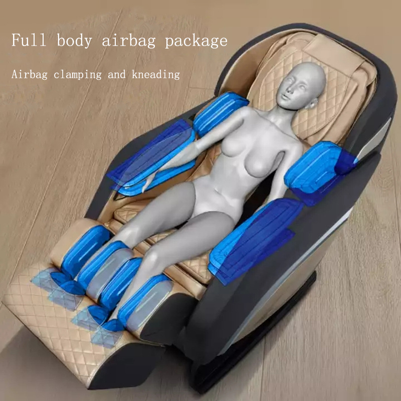 New design luxury zero gravity 4D full body massage chair