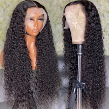 Wholesale wigs 100% human hair vendors burmese transparent hd frontal lace human hair wigs curly natural lace 36 inch wigs