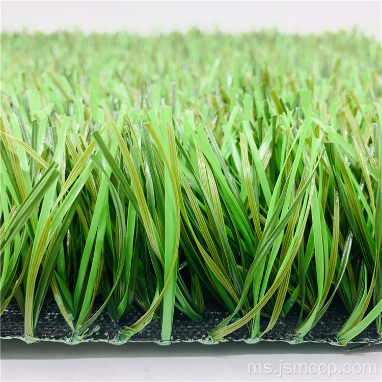 Medan rintangan uv hijau padang rumput bola sepak dalaman