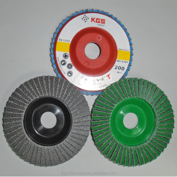 Diamant Electronic Components Flap Disc Abrasive Wheel for Glass Edging (100*16mm)