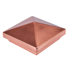 Outdoor Deck Fence Post Caps: Protective Plastic Caps for 4x4 and 5x5 Wood Posts with Screws