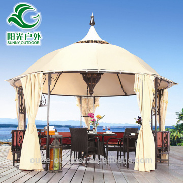 New Type Wind Resistant Hexagonal Gazebo,Outdoor Patio Bali Gazebo